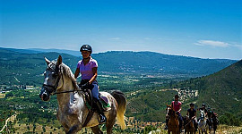 Paardrijden in Portugal