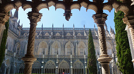 Klooster Batalha binnentuin